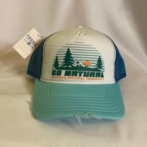 COPY - NWT Fossil " Go Natural" Hat